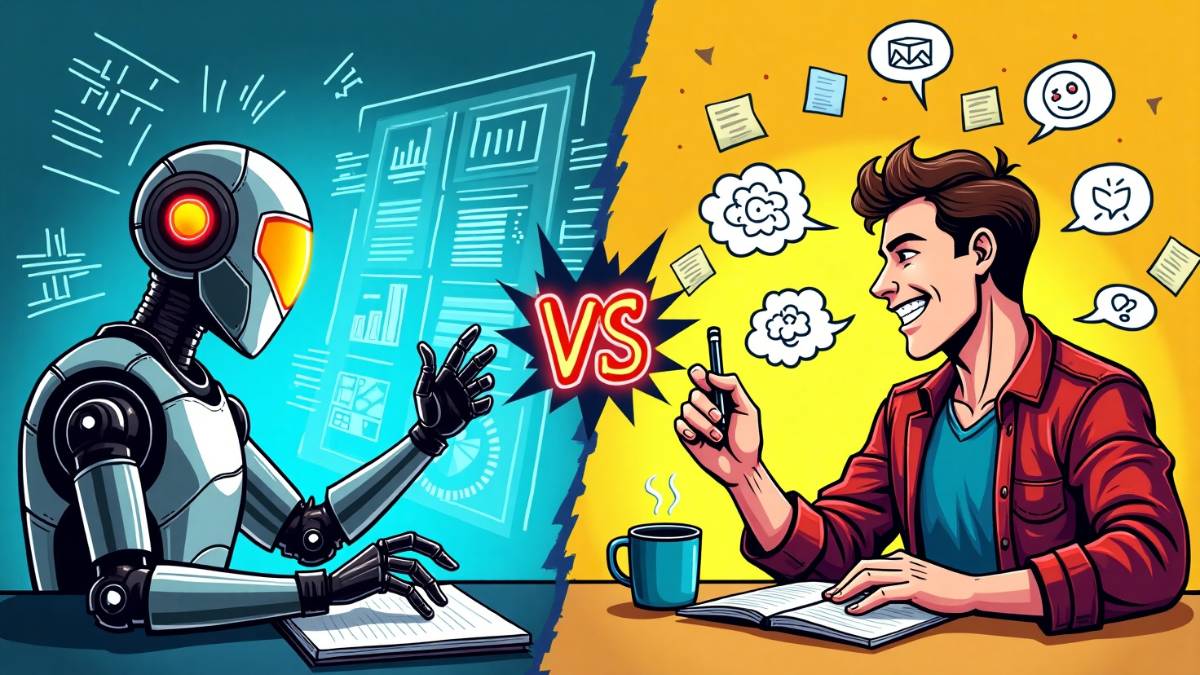 AI vs Humans in Marketing analysis