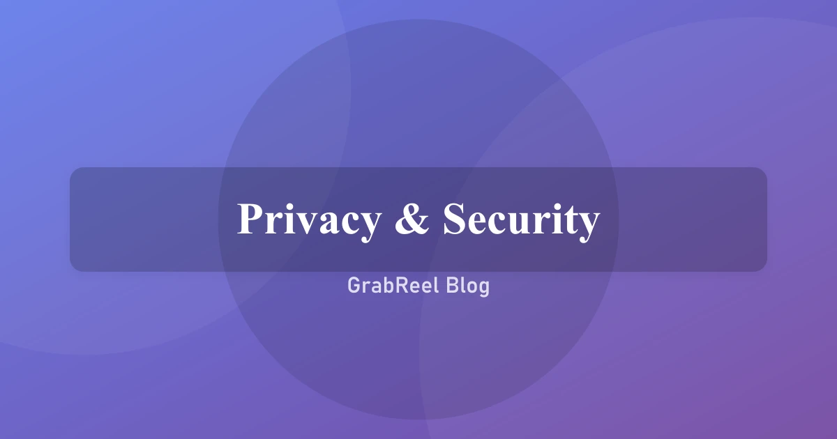Instagram Download Privacy & Security: Why No Login Is Safer