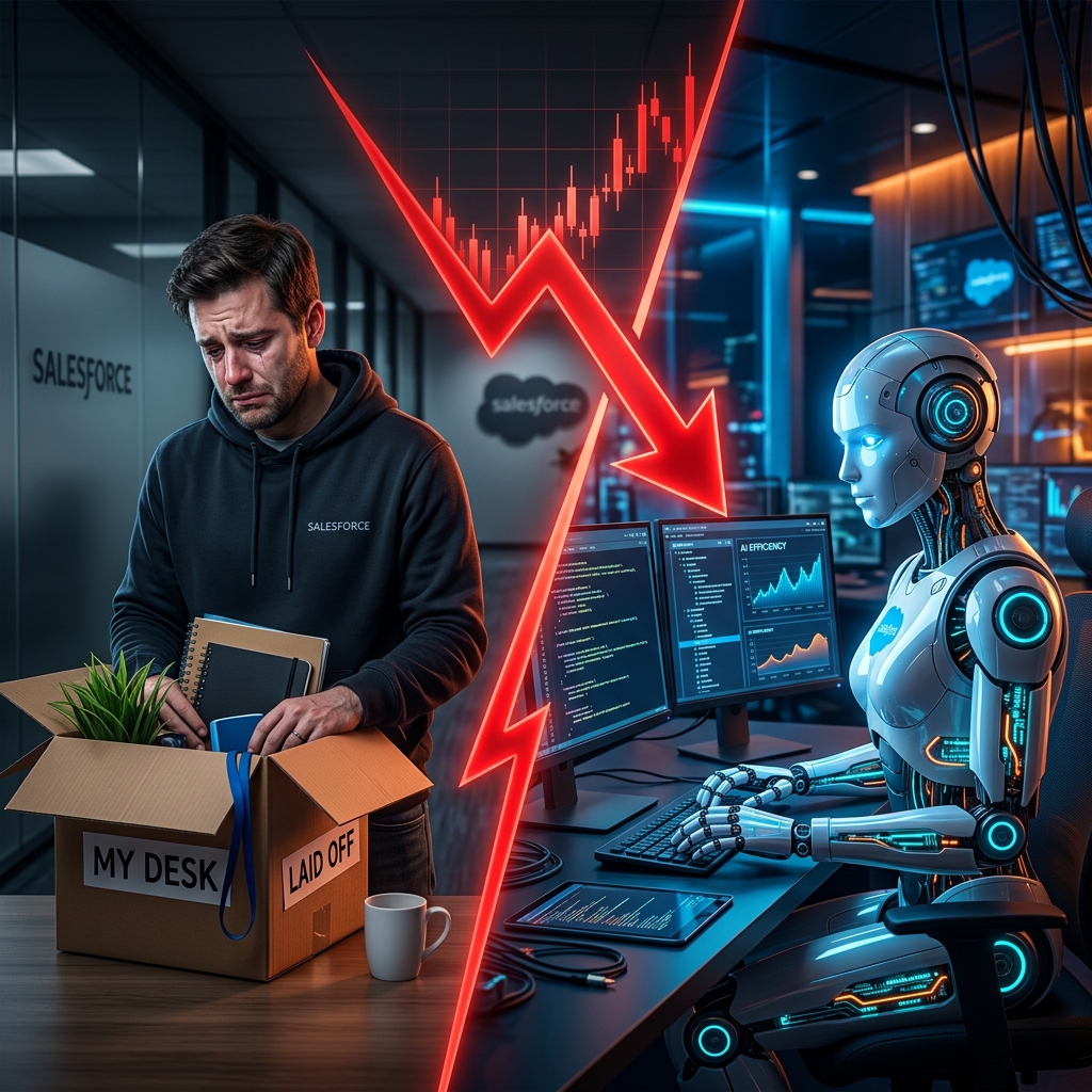 Salesforce Just Laid Off AI and MuleSoft Staff — And the Severance Package Is Turning Heads